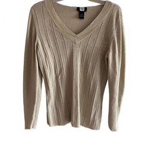 Size 18/20W - Women's - Studio 1940  - V-Neck Knit‎ Sweater -